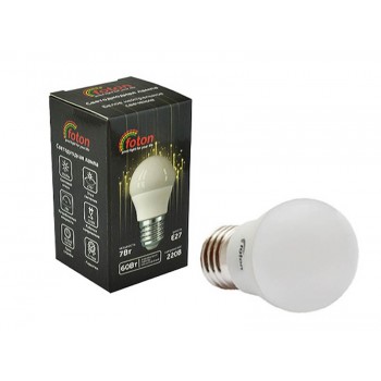 Светодиодная лампа E27 G45 7W 220V Bulb